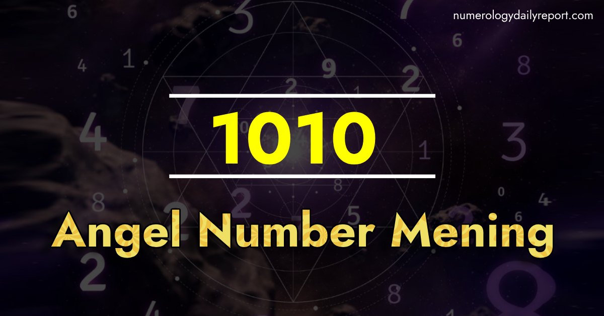 1010 angel number meaning
